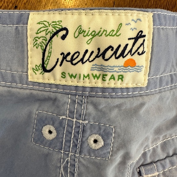 Cruecuts Size 2T Boys Red White Blue Bathing suit Volly Board Shorts Swim Trunks - Picture 4 of 4